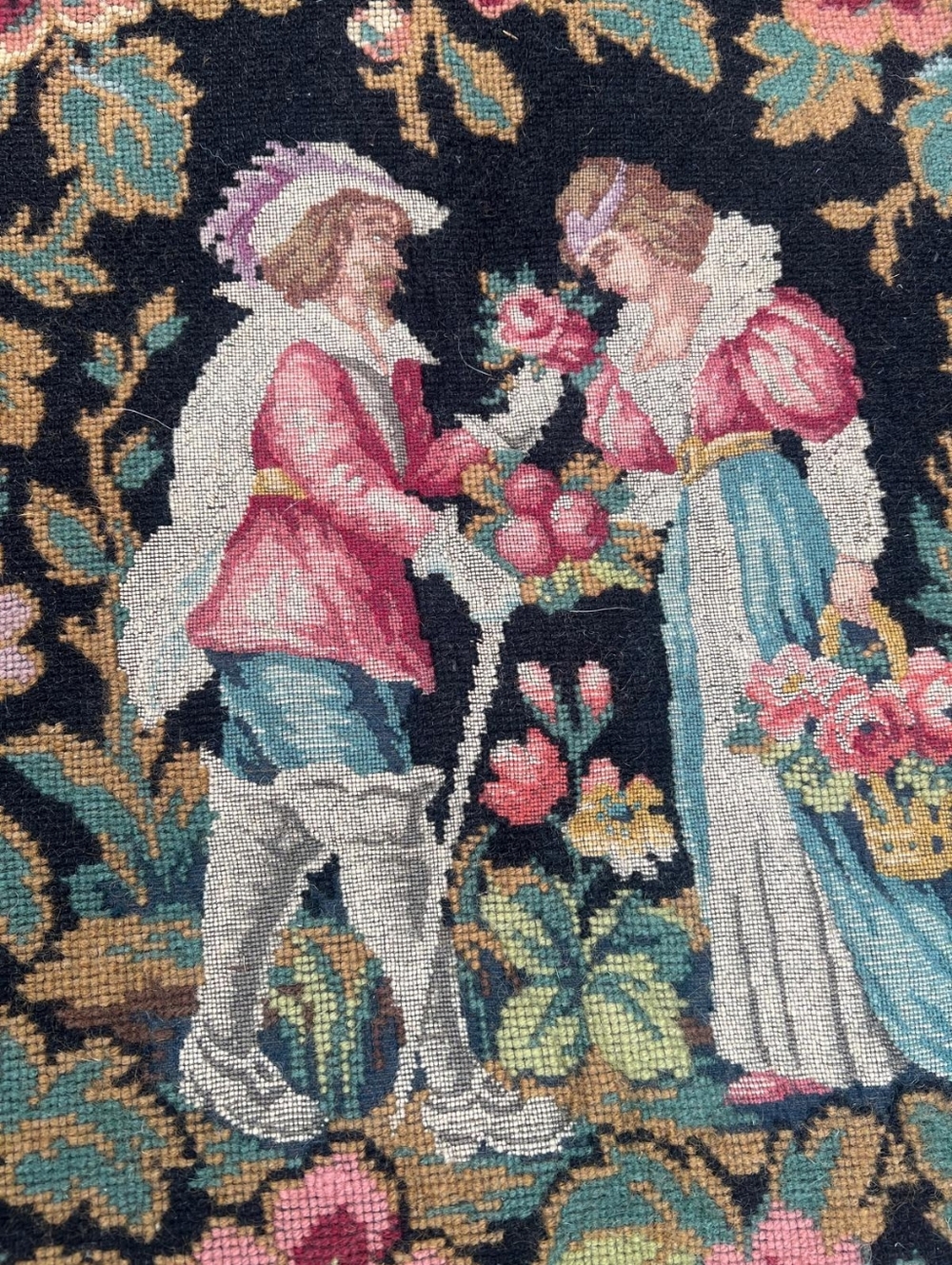 French Tapestry Aubusson Style - Picture 12 of 16